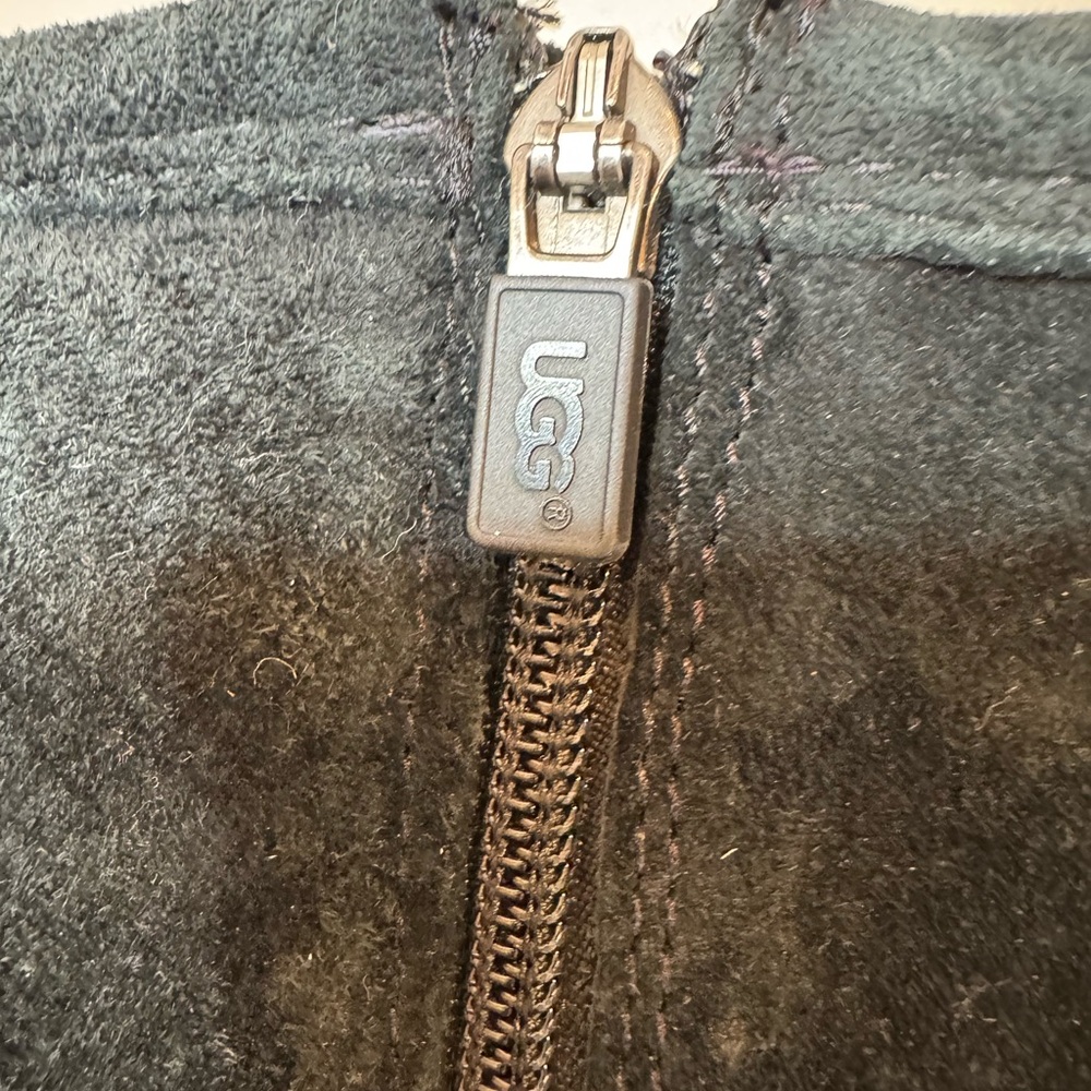 UGG Black Studded Women's Sheepskin Boots - Picture 10 of 12